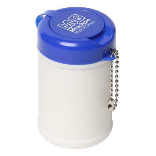 Travel Well Sanitizer Wipes Key Chain-2
