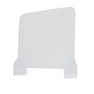 40" x 32" Protective Acrylic Counter Barrier Hardware