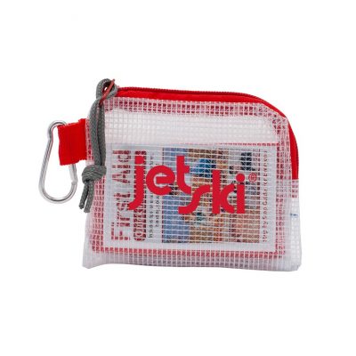 Outdoor Safety & First Aid Kit In A Zippered Clear Nylon Bag-1