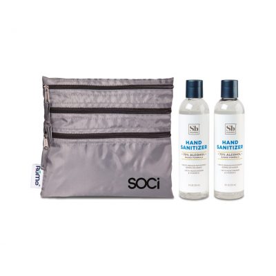 Soapbox® Hand Sanitizer Duo Gift Set - Cool Grey