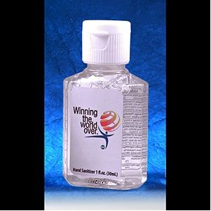 "SanPal" 1.0 oz Compact Hand Sanitizer Antibacterial Gel in Flip-Top Squeeze Bottle-2