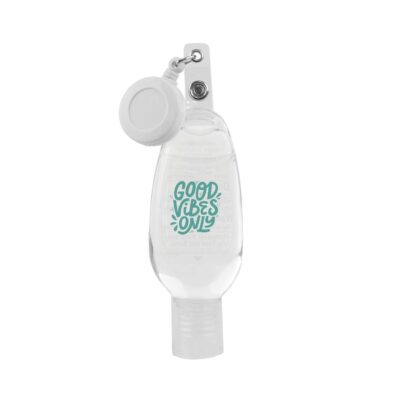 Hand Sanitizer with Retractable Clip-On Cord-1