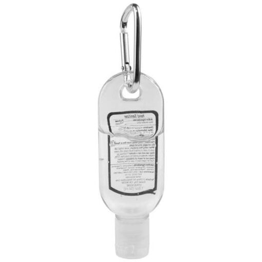 "SanGo L" 1.8 oz Hand Sanitizer Antibacterial Gel in Flip-Top Bottle with Carabiner(OVERSEAS)-3