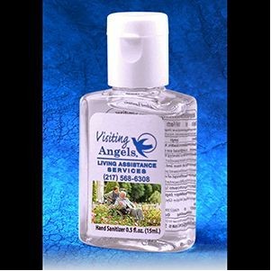 "SanPal S" 0.5 oz Compact Hand Sanitizer Antibacterial Gel in Flip-Top Squeeze Bottle(OVERSEAS)-2