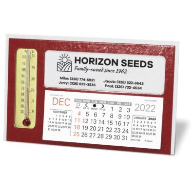 Window Premier Desk Calendar with Thermometer-1