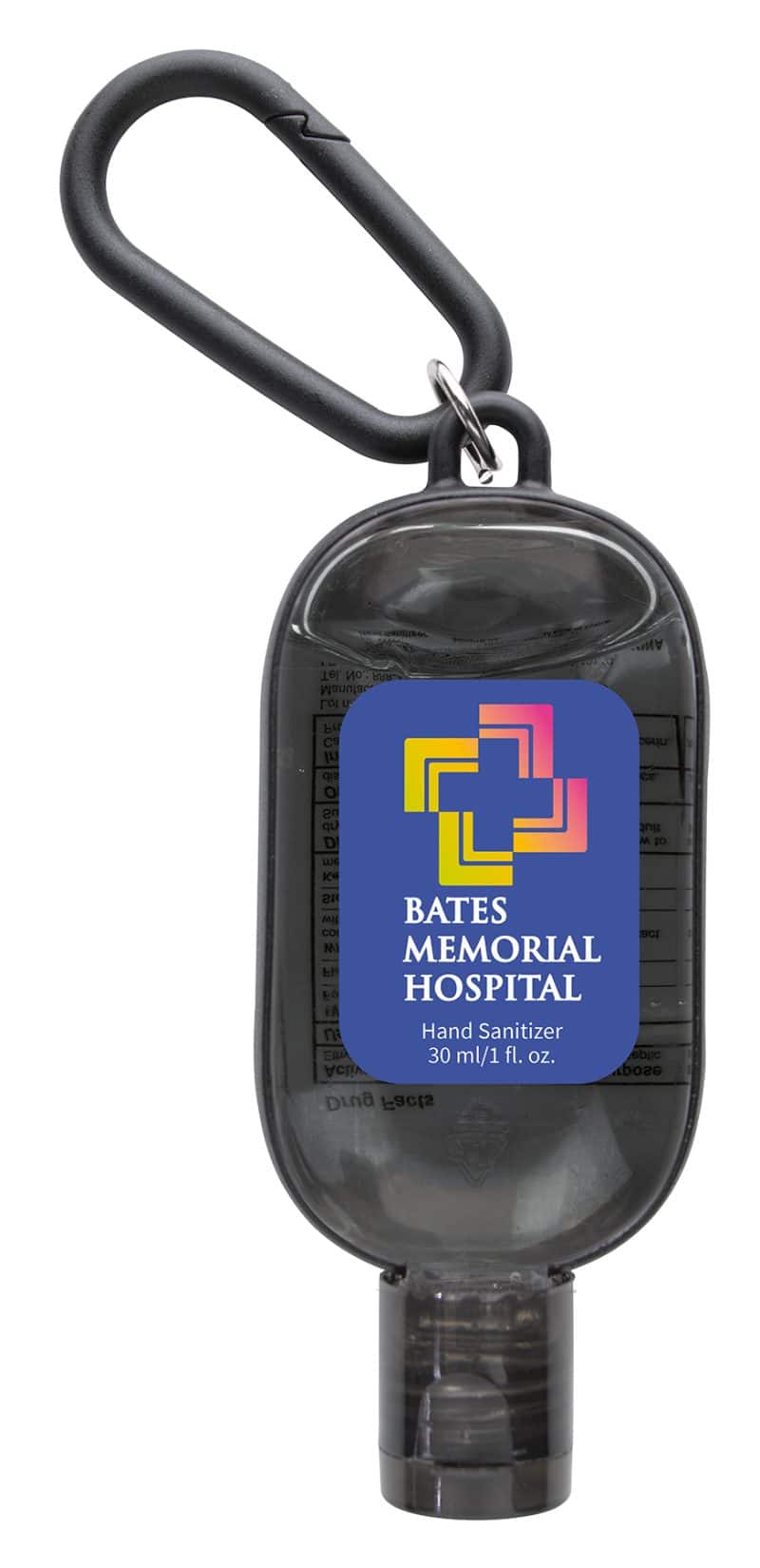 1 oz. Hand Sanitizer with Colorful Case and Carabiner