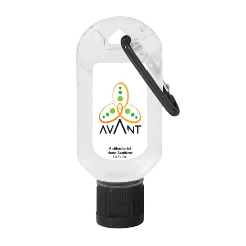 1.8 Oz. Hand Sanitizer With Carabiner - 5