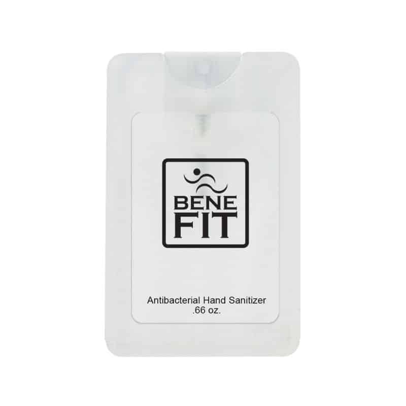 .66 Oz. Card Shape Hand Sanitizer - 7