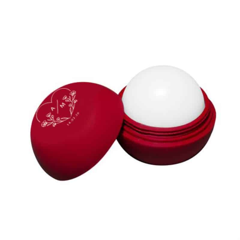 Round Matte Vanilla Scent Lip Balm - 9