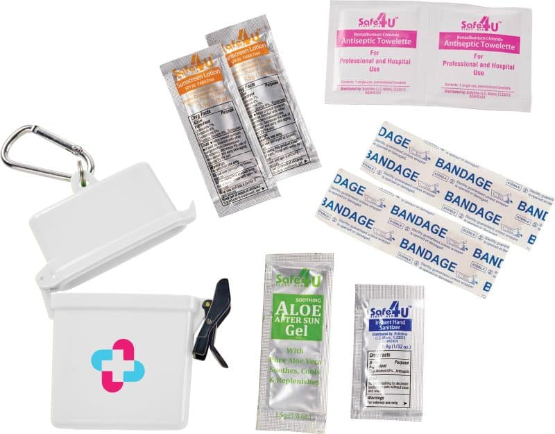 Trek 8-Piece Waterproof First Aid Kit - 7