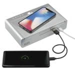 UV Sanitizer Desk Clock with Wireless Charging - 5