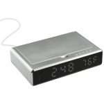 UV Sanitizer Desk Clock with Wireless Charging - 8