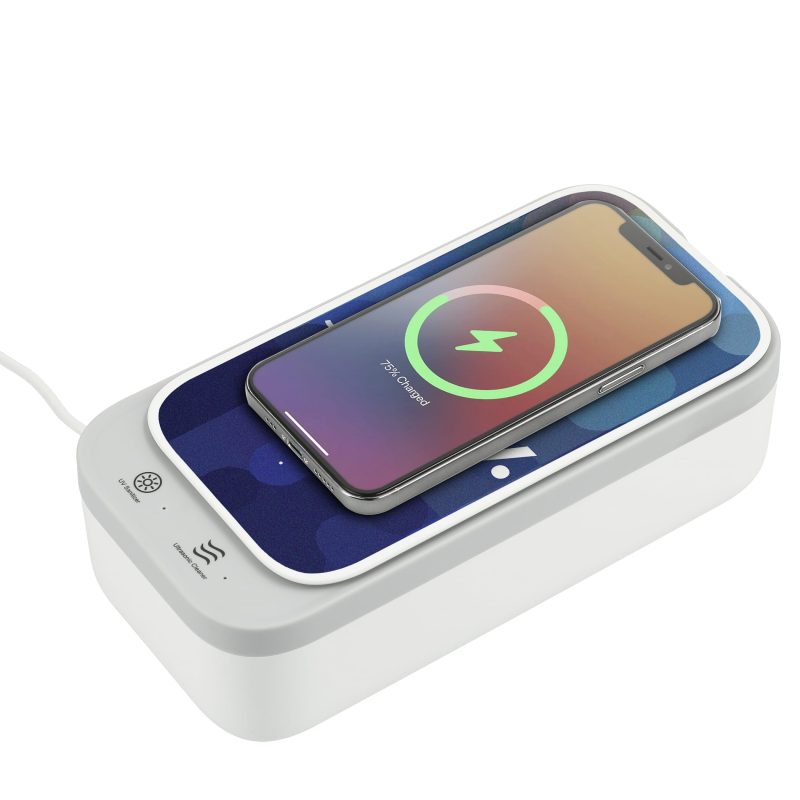 Ultrasonic Cleaner Wireless Charging UV Sanitizer - 2