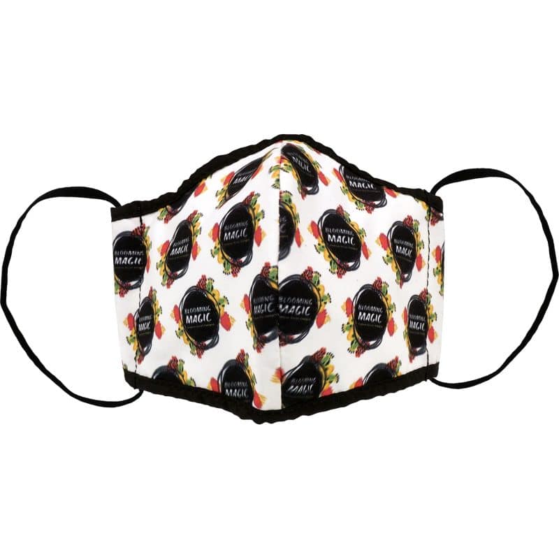 Children's Dome Full Color Fabric Face Mask - 1