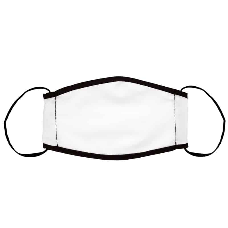 Children's Lined Full Color Fabric Face Mask - 1