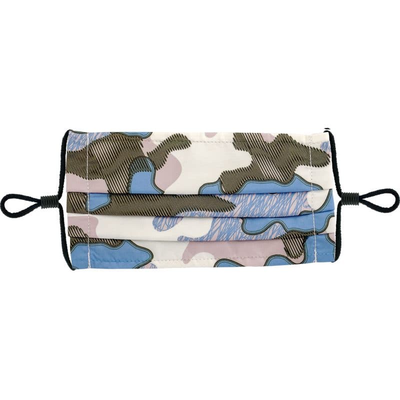Full Color Pleated Face Mask - 4