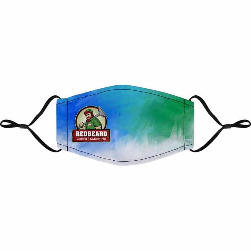 Slick Full Color Fabric Face Mask - 3