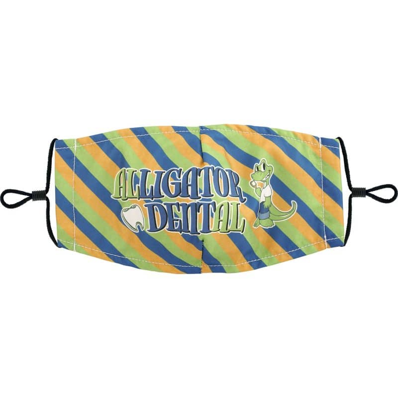 Smooth Full Color Fabric Face Mask - 5