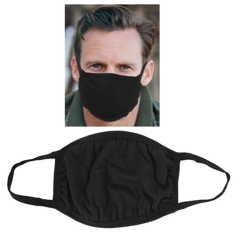 Stitched Fabric Face Mask - 1