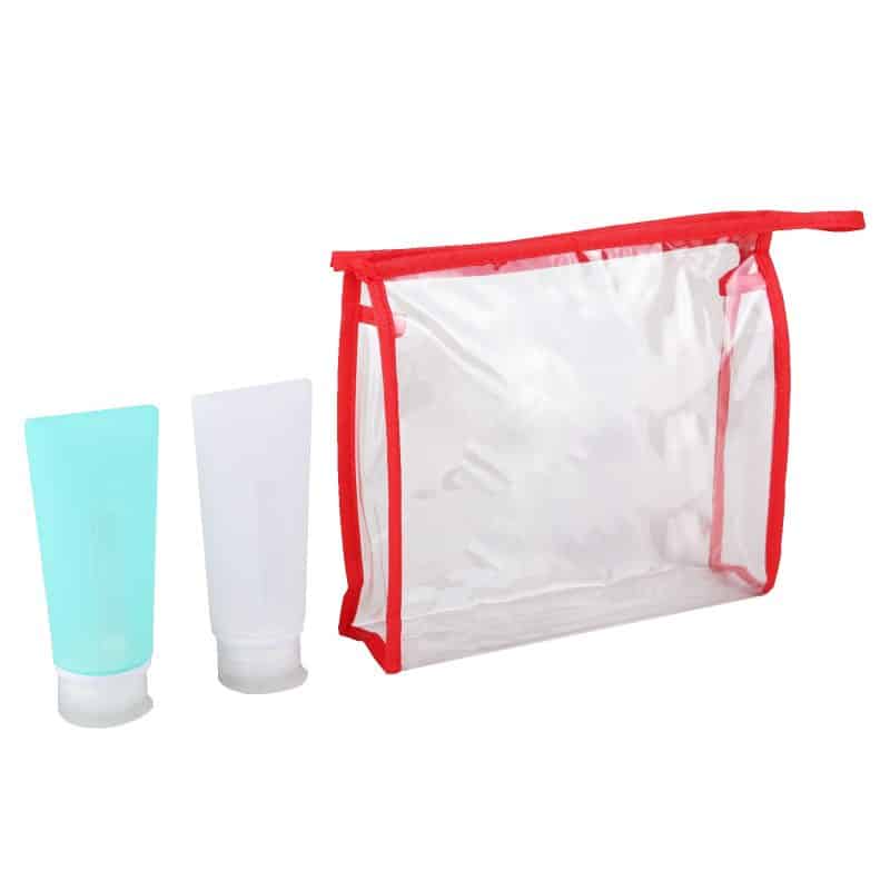 Silicone Travel Bottle Set - 4