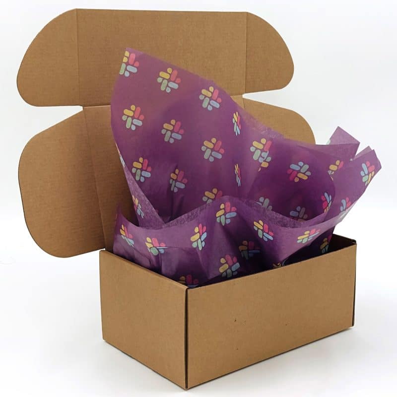 Custom Tissue Paper - Full Color Background Standard Size (17" x 23") - 2