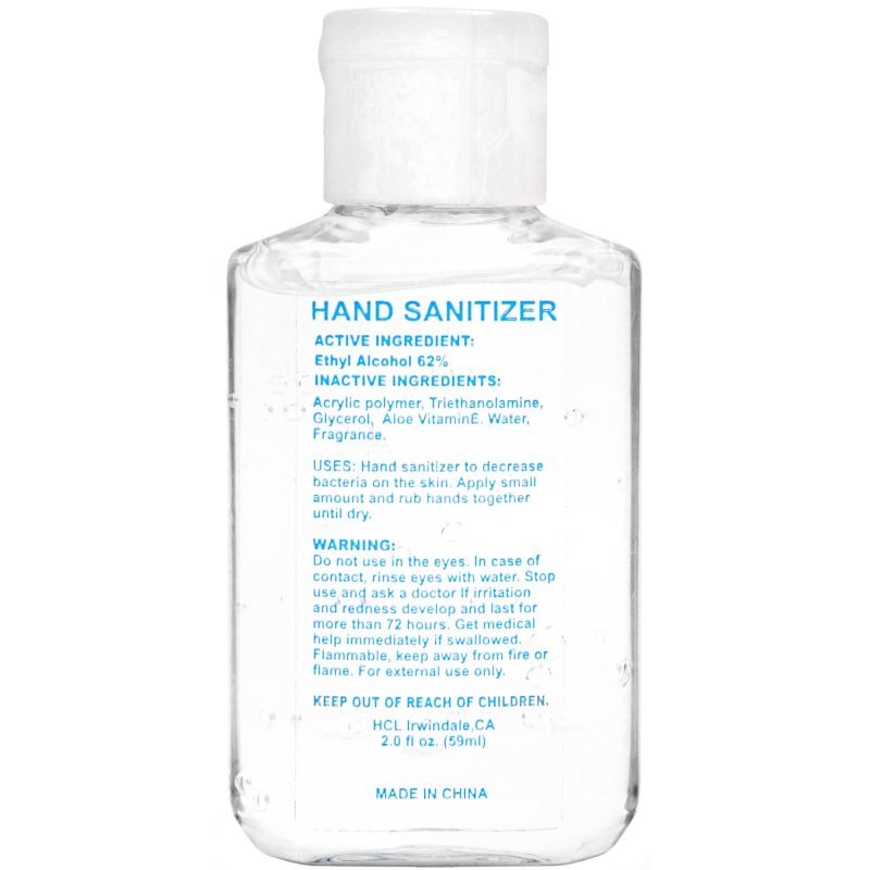2 Oz. Hand Sanitizer Gel - 2