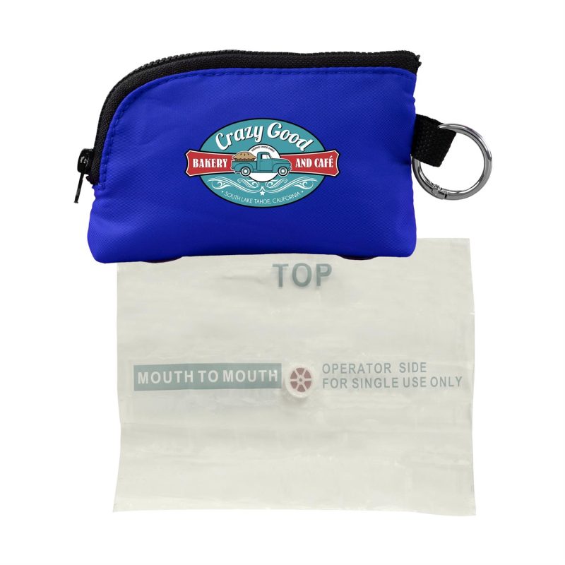 Zip Around CPR Face Shield Set - 4