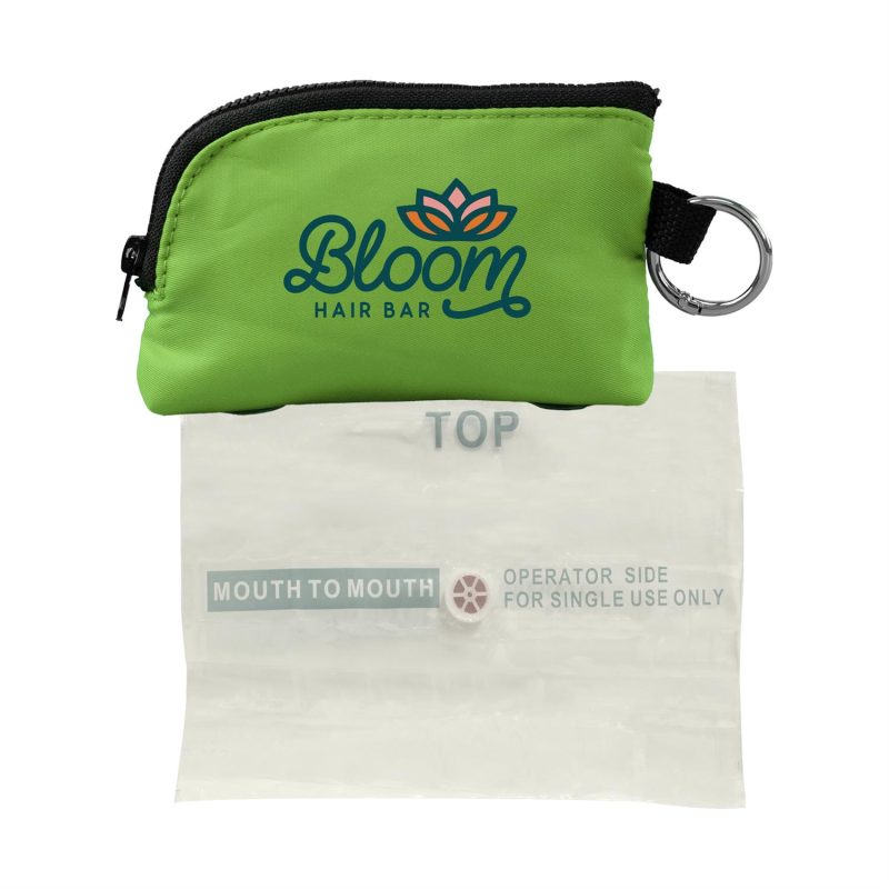 Zip Around CPR Face Shield Set - 8