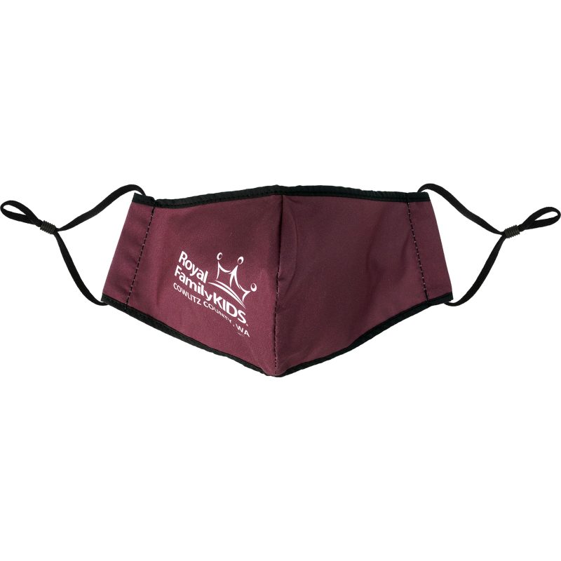 Dome Full Color Fabric Face Mask - 5