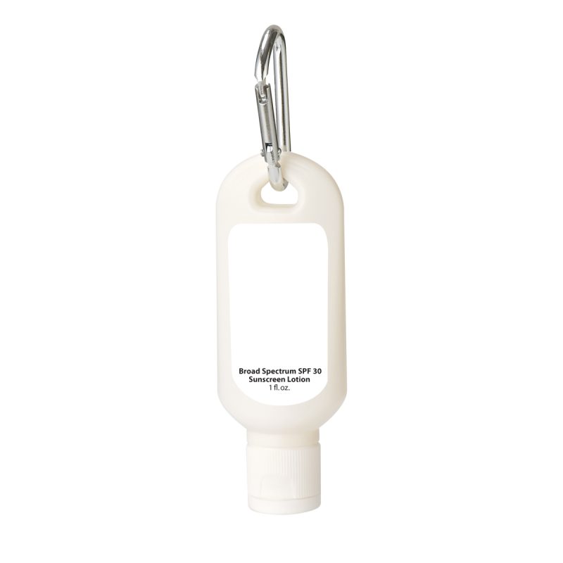 1 Oz. Spf 30 Sunscreen With Carabiner - 4