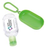1 oz. Hand Sanitizer with Colorful Case and Carabiner - 3