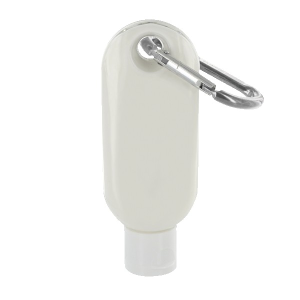 1.9 oz SPF 50 Sunscreen in Clear Bottle with Carabiner - 1