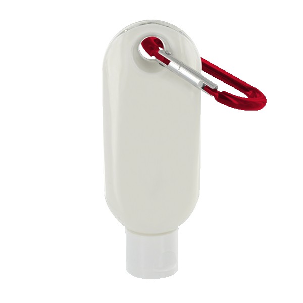 1.9 oz SPF 50 Sunscreen in Clear Bottle with Carabiner - 2