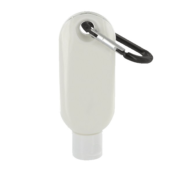 1.9 oz SPF 50 Sunscreen in Clear Bottle with Carabiner - 6