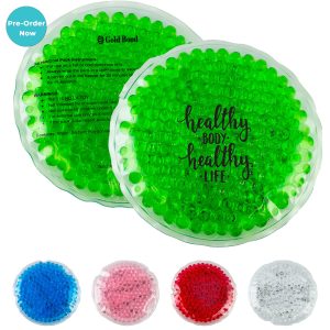Glacier Small Round Gel Beads Hot/Cold Pack