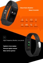 0.49 OLED Screen Heart Rate Monitoring Pedometer - 2