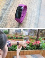 0.49 OLED Screen Heart Rate Monitoring Pedometer - 3