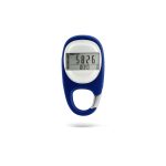 3D Walking Pedometer w/ Carabiner Clip - 2