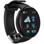 Circle Screen Pedometer Watch Heart Rate Blood Pressure Oxygen Monitoring - 5