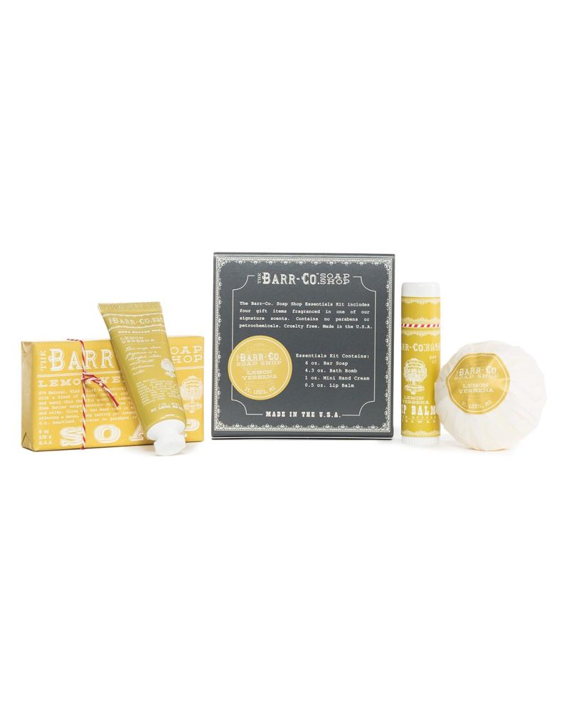 KHall-Studio-Barr-Co-4Pc-Essentials-Kit-Lemon-Verbena-1492-Oz-71505 K.Hall Studio Barr-Co. 4Pc Essentials Kit - Lemon Verbena 14.92 Oz