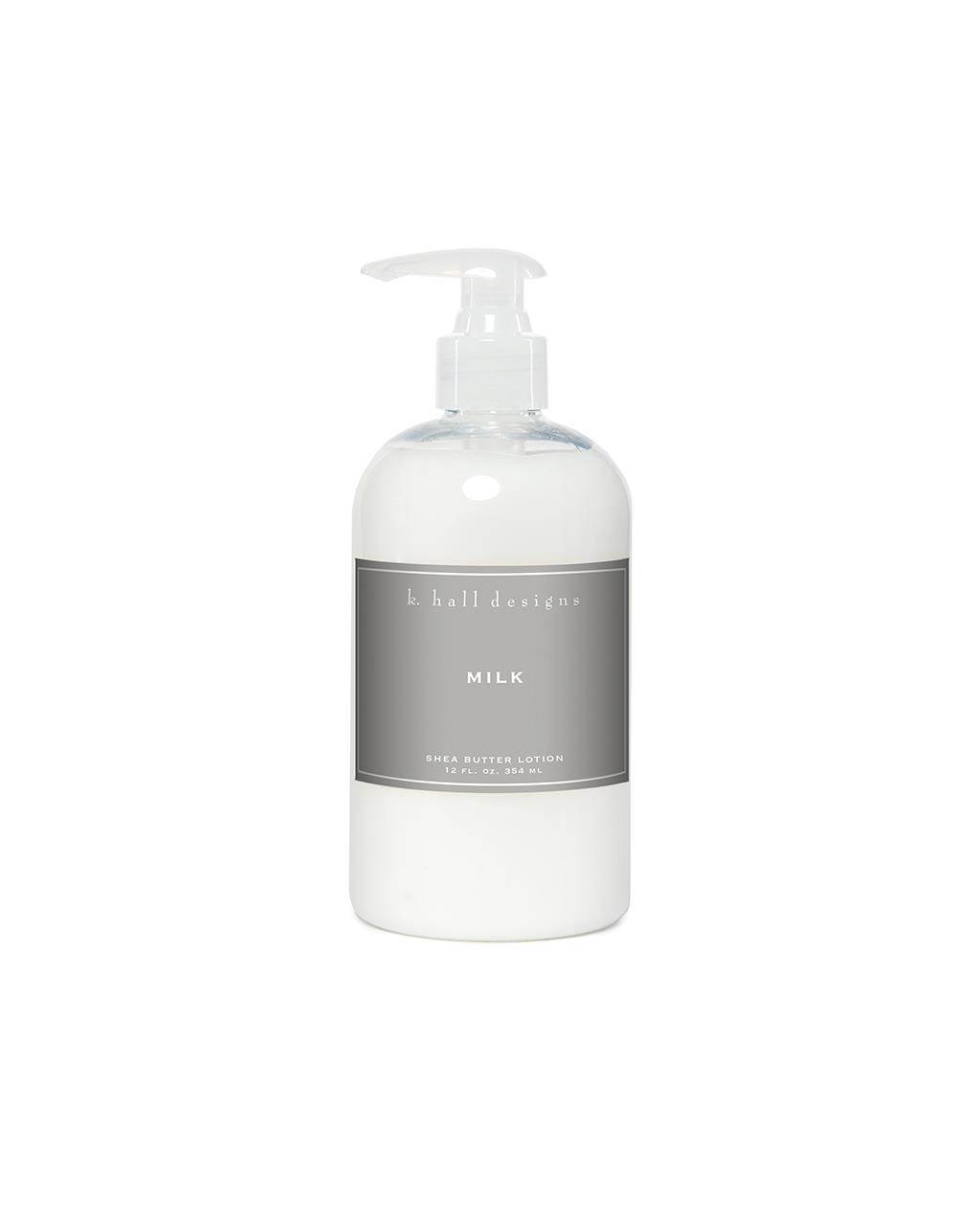 K.Hall Studio Designs Milk Shea Butter Lotion 12 Oz