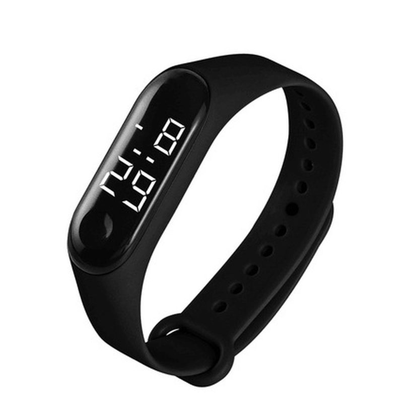 Lcd Screen Sports Watch Running Pedometer Bracelet - 3
