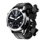 Music Plays Phone Calls Rechargeable Headphone Healthy Wireless Pedometer Smart Watch