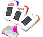 Portable Pedometer w/LED Flashlight