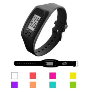 Silicone Fitness Bracelet/Pedometer