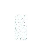 1 oz Single Color Moisture Bead Sanitizer in Clear Round Bottle - 4