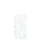 1 oz Single Color Moisture Bead Sanitizer in Clear Round Bottle - 5