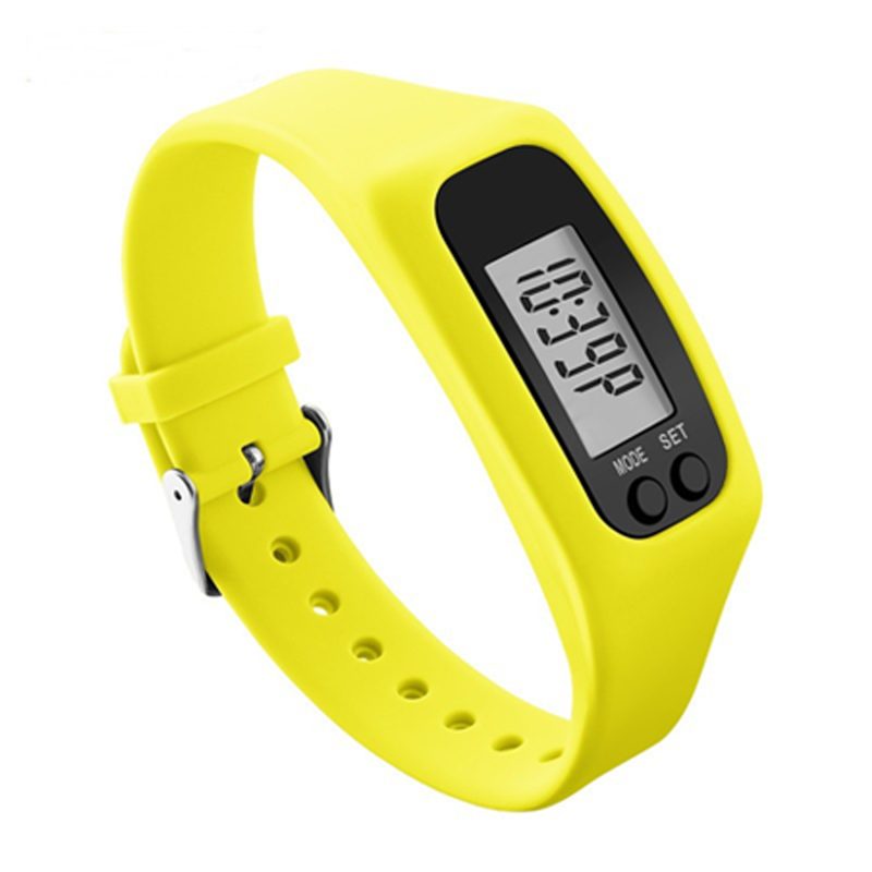 Multi-functional Silicone Pedometer Watch - 6