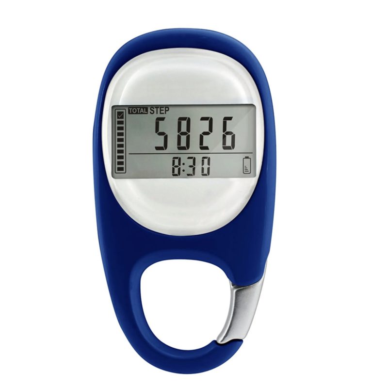 3D Tracker Carabiner Pedometer - 1