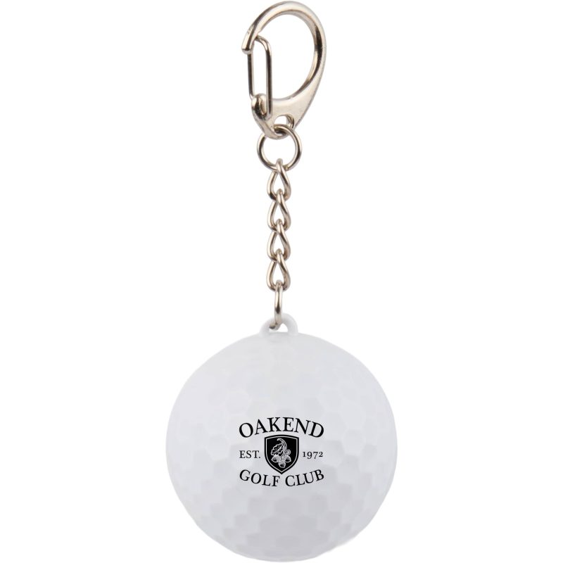 Recycled Golf SPF 15 Lip Balm Keychain